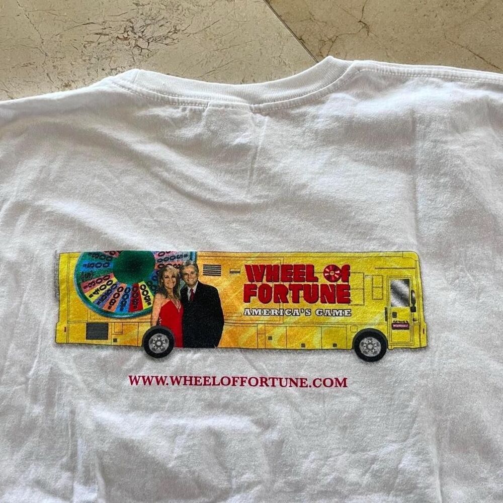 Vintage 90s Wheel of Fortune Promo Men's XL T-shirt